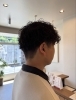 爽やかで大人っぽい刈り上げスタイル「雰囲気を変えたMENSシャドウパーマ」