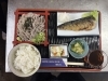 鯖の塩焼き、ざるそば「本日の日替わり」