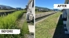「土曜の草刈り作業｜園まわりがすっきりきれいになりました」