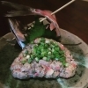 鯵のなめろう「なめろう」