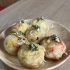 6月の月替わりたこ焼きはバジルチーズたこ焼きです