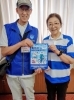 安心・安全な自転車運転を啓発「花園ラグビー場近くの英田公民館にて取材📸」