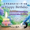 「６月生まれのリピーターさまへ！猫丸からのプレゼント（=^ェ^=) 整体・占い・顔そり・氣功・ヒーリング」