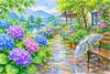 雨の庭「🌿 今日から6月ですね｜雨の季節の始まりと、庭が最も伸びる時期へ」