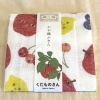 くだものさん「絵本『くだものさん』『かおノート』のかやふきんが仲間入りしました（和歌山市）」