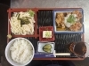 鶏天おろしポン酢、ざるうどん「本日の日替わり」