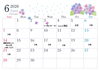 「6月の出店スケジュール＆紫陽花クレープのお知らせ」