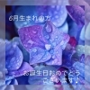 🩵6月生まれの方🩵
