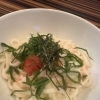 夜の〆にぴったり！明太クリームうどん、はじめます