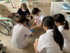 足浴体験中！「『看護の日』とは❓」