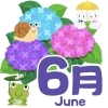 6月のお休みです。(伊奈町美容室ヘアーカットノエル)