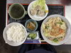 焼きうどん、肉シューマイ「本日の日替わり」