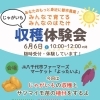 ＼ 収穫体験会、開催決定！  ／