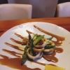 いかとアスパラのごろバタ炒め