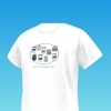 電車モチーフのオリジナルTシャツ