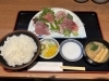 「台風でも営業中！千葉駅駅近で刺身定食ランチ♪海鮮と日本酒でほっと一息」