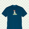 わんちゃんモチーフのオリジナルアートTシャツ