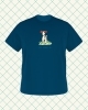 「わんちゃんモチーフのオリジナルアートTシャツ」