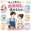 「今どき男子が結婚相手に求めるもの」