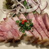 【新小岩 居酒屋】しっとり柔らかく旨み濃厚！おすすめ人気の逸品★山形豚ローストポーク 1,280円（税込）