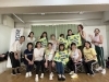 参加者 all smiles! 'LOVE ALWAYS WINS'「夏に向けて、ジャザサイズで音楽と一緒に楽しく続ける体づくり」