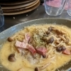 とろける濃厚チーズとキノコのクリーム生スパゲティのご紹介