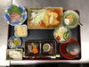 「チキンカツのトマトソースが主役 本日の和定食ランチ」