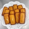 焼きたてフィナンシェ外はカリっと中はしっとりもっちりのバターの香りが楽しめます。