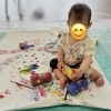 🎨10ヶ月から小学生まで楽しめる！葛飾区の自由創作アトリエ🌈絵の具遊びで広がる自己表現と心を育む創作時間🍀発達に寄り添うアート体験✨【創作は無限😆葛飾区の習い事アート教室🎨】