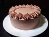 なめらかなチョコクリームに心ときめく「ダークチェリー生チョコクリームケーキできました♪」