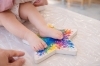 だいすきを色にすると？世界にひとつの星アート🎨「江戸川区の赤ちゃん教室｜父の日にもぴったり！色でつくる「だいすき」アート予約スタート」
