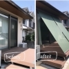 夏の日差しをシェードでカット！心地よい風を感じるお庭づくり◌ 　住まいるガーデン
