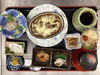「牛すじカレーのチーズ焼き 本日の和定食ランチ」