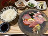 「藁焼き×海鮮食堂「ふく万」で刺身定食を満喫しました」