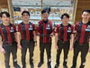 「北海道コンサドーレ札幌カーリングチームの選手の方々へご提供‼️本革で伸びる「くつろぎリラックスレザーベルト」コンサドーレカーリングチーム仕様✨【ベルト一筋の町工場💫男性プレゼント🎁人気の贈り物💁‍♀️職人手作り】」