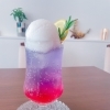 6月限定・紫陽花クリームソーダできました