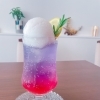 6月限定・紫陽花クリームソーダできました