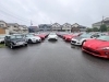 あなたの一台がここでお待ちです「本日も小雨まじりで営業中！駐車場完備でご来場歓迎です」