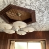 施工事例（天井クロス）天井を変えただけでお部屋が大変身します