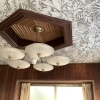施工事例（天井クロス）天井を変えただけでお部屋が大変身します