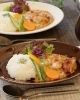 「りあんのバターチキンカレーは辛さ控えめ🌿🍛」