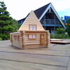 「【ログハウス建築中！？】」