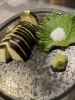 水茄子の刺身「旬の夏野菜を使った一品料理のご紹介」