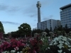 港町の風景と美しいバラ園「横浜山下公園♬春バラと紫陽花をワンちゃんとお散歩U*^_^*U」