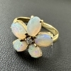 【八幡東区でK18オパールリングを買取】花モチーフのジュエリーも高価査定いたします💍✨