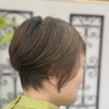 後頭部ふんわり、首元すっきりの大人レイヤーショート