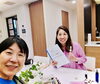 4時間半の長丁場でもアロマに癒されニッコリ笑顔＾＾「感性を大事にしたい人、直感力を高めたい方にピッタリ！《出雲アロマ　出雲よもぎ蒸し　アロマスクール》」