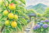 梅子黄（うめのみきばむ）「🌿 梅子黄（うめのみきばむ）｜青梅が黄金色へと変わる季節 🌿」