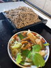 「背脂の旨みたっぷり・太切り田舎蕎麦で味わう肉南蛮せいろ」