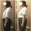 3ヶ月でここまで変わる。体重だけではない「姿勢」の変化に注目です！